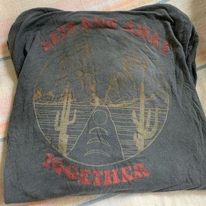 LIFE light weight hooded long sleeve tee